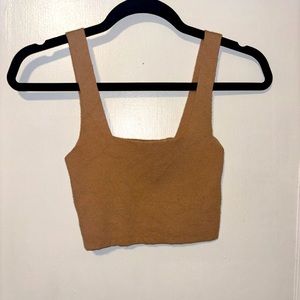 Small Zara cropped tank top